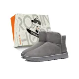 Серый с флисовой подкладкой