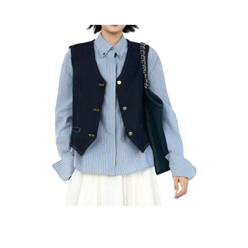 VENICEW Синий с V Бренд Наклейка Женские Рубашки