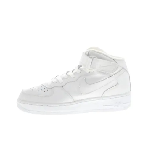 Nike Air Force 1 Rebound MID Топ Винтажные баскетбольные кроссовки Мужской Белый
