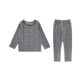 Dark Gray Leopard Print  
Темно-серый леопардовый принт