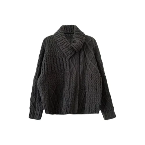 ZEKIKO STUDIO Темно-серый Женский Трикотаж