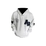 Бело-серый вереск, флисовая подкладка