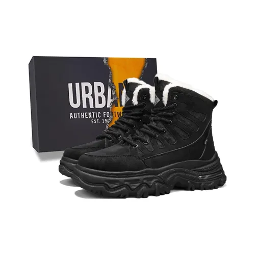 URBAN AUTHENTIC Высота увеличивающая устойчивая к истиранию противоскользящая носки экипажа для активного отдыха средний каблук мужской