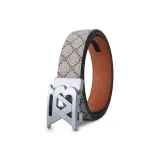 Серебряная застежка, абрикосовый ремешок