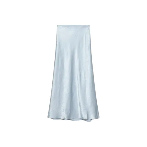 ARITZIA Slip Satin Maxi Юбка Casual Long Юбка Женская