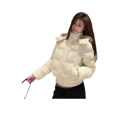 OURUOKE Белый Женские пуховики