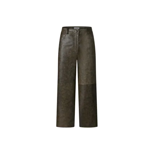 Me Siento Кожаные брюки женские