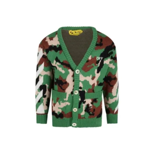 Off Белый Свитер Многоцветный Детский