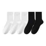 [5 пар] Белый 3 + Черный 2