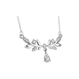 Ожерелье "Peaceful" из серебра S999