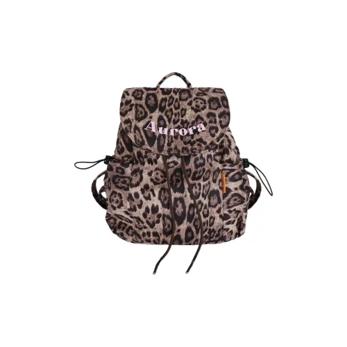 RIVMIND Ткань Рюкзак Стандартный Женский Кофейный Коричневый