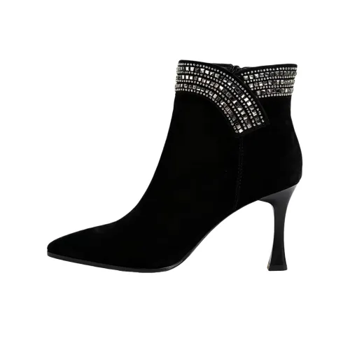 PARK DANCE Ботильоны Черные Женские