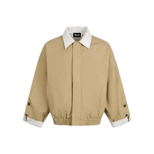 BLACK AT Хаки Унисекс Куртки