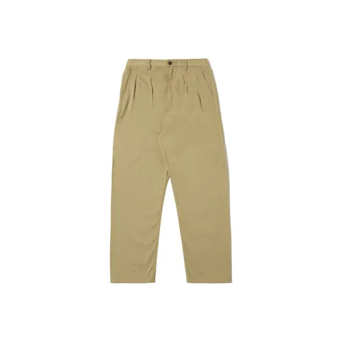 Universal Works Twill Двойной складка брюки Повседневные брюки Унисекс