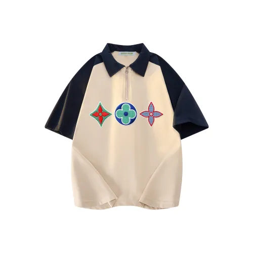 Budding Bear Унисекс Поло