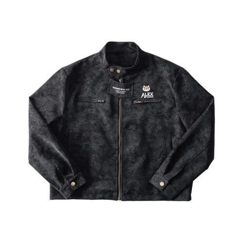 I Am Not A Fat Tiger Кожаная куртка унисекс