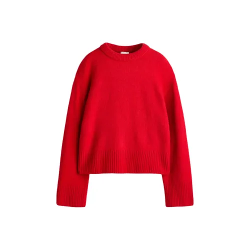 H M Red Women's Sweaters H M Красный Женский Свитера