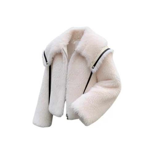 STGX Молоко Белый Женский Бархат Куртка