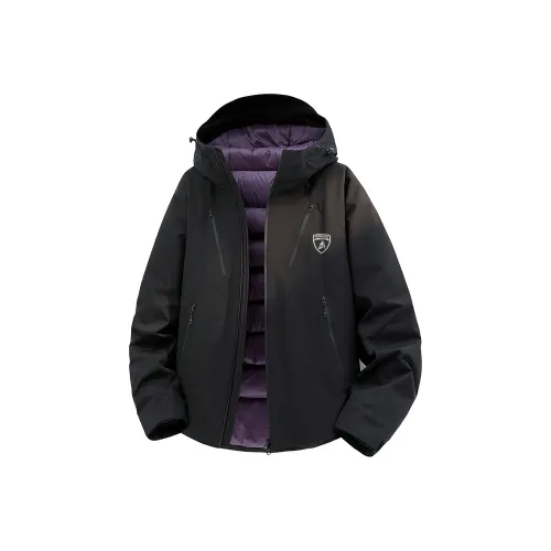 AUTOMOBILI LAMBORGHINI Пуховик Унисекс