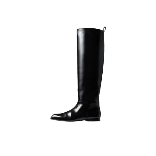 KHAITE Colt Knee-High Boots Женские Черные