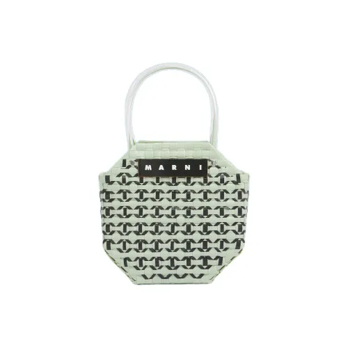 MARNI MARKET Полипропиленовая сумка женская зеленая