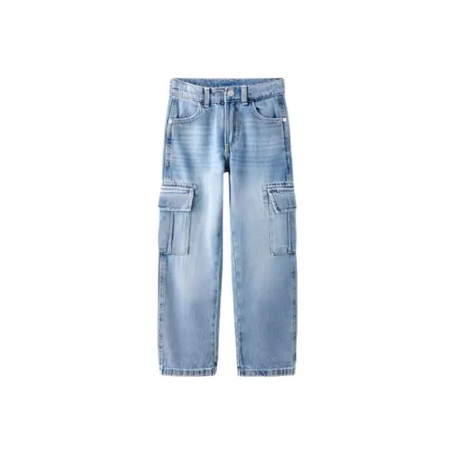 ZARA Collaboration Medium Blue KIDS Джинсы