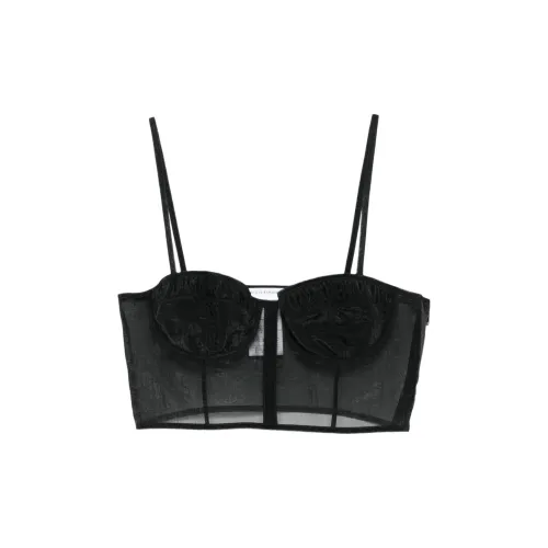 Cecilie Bahnsen Черный Женский Бюстгальтер