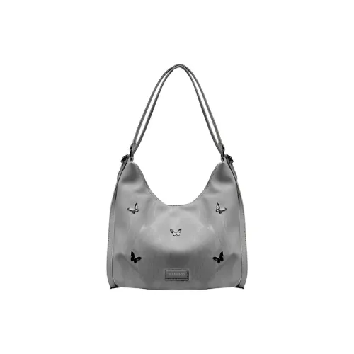 Warrior ПУ (полиуретан) Сумка через плечо Стандартная Женская Серебряный Бежевый