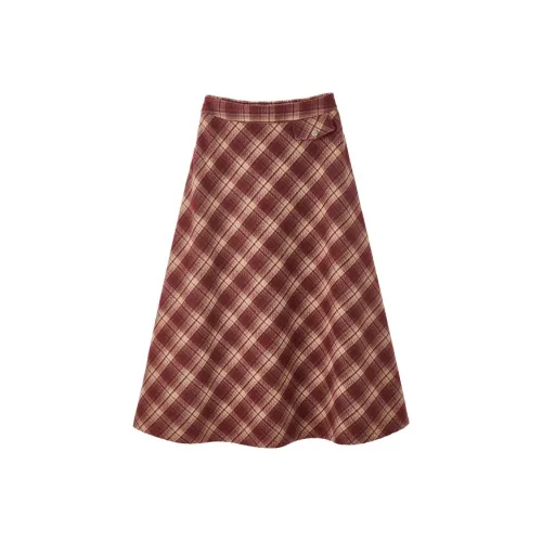 XIANGYING Повседневная длинная юбка женская