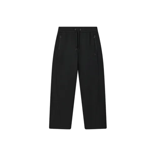 FILA MILANO Collection Вязаные тренировочные брюки мужские черные