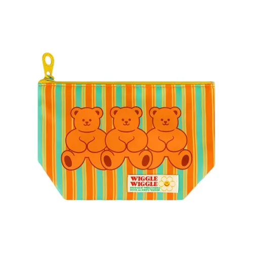 Wiggle Wiggle Полиэстер Путешествие Сумка для хранения Унисекс Оранжевый Розовый Желтый Леопардовый принт