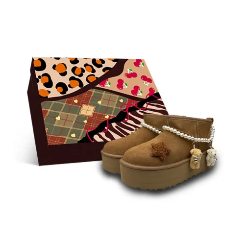 UGG Термостойкие Короткие Снежные Ботинки Женские