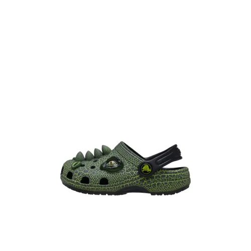 Crocs Classic Clog Низкий Топ Обувь для малышей Зеленый Infant и Toddler