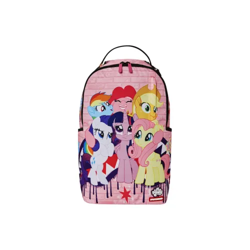 SPRAYGROUND MY LITTLE PONY Коллаборация Полиэстер Рюкзак Унисекс Розовый