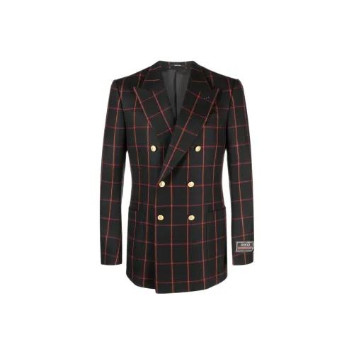 GUCCI Черный Мужской Деловой Костюм