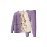 K9011 Фиолетовый Топ+Штаны