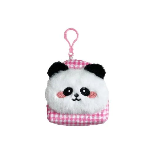 QICAIBOSHI Cute And Adorable Панда Charm Встроенная память Cartoon Charm Plush Подвеска 10 см Длина тела