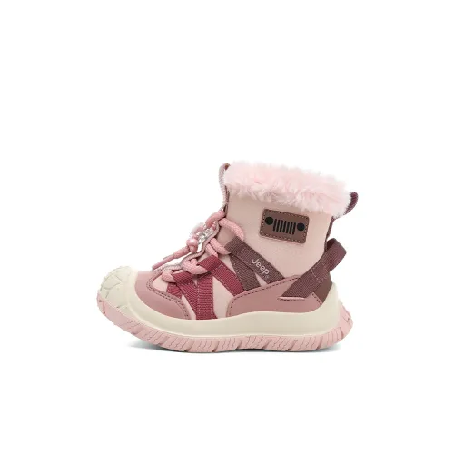 Jeep Children's Cotton Shoes Light Pink Baby Джип Children's Хлопковая Обувь Светло-Розовая Малыш