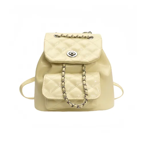 TOUTSEUL YOLO ПУ (полиуретан) Рюкзак Стандартный Женский Белый Серебряный Черный Желтый Зеленый Светло-Синий