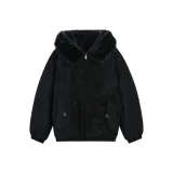 Древесное зерно Черный [Теплоизоляционный для холодной погоды, переносимый в условиях минусовых температур]