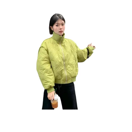 YOUSEKOO Зеленый Женский Пуховик