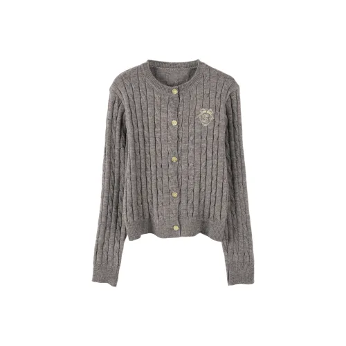 Cypress House Темно-серый Женский Трикотаж