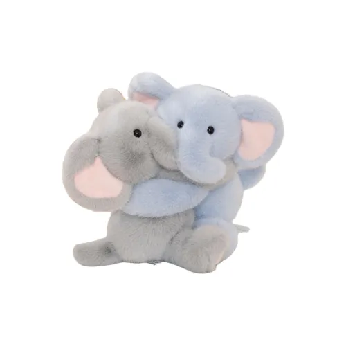 Small Bubble Слон Медвежонок и кролик Капибара Сидящий Обнимающий Магнитные Куклы Плюшевая кукла 25 см Высота