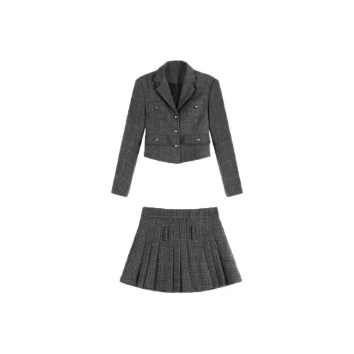 TIBINB Женские Комплекты с Юбкой