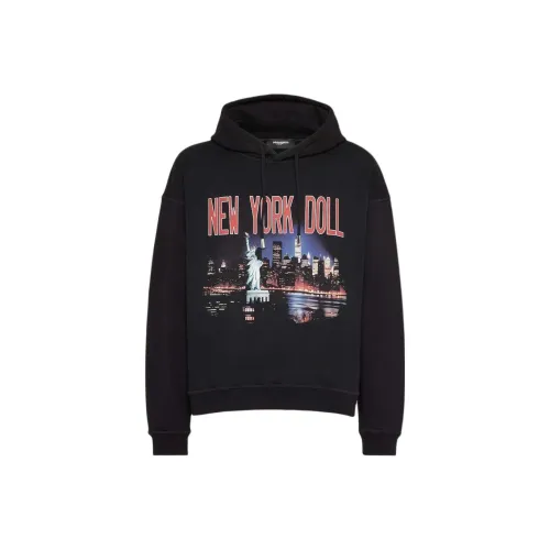 DSQUARED 2 Черные Мужские Свитшоты