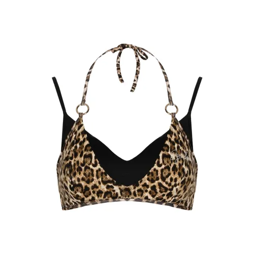 JYOSEI Леопардовый принт встроенный накладочный съемный женский бикини