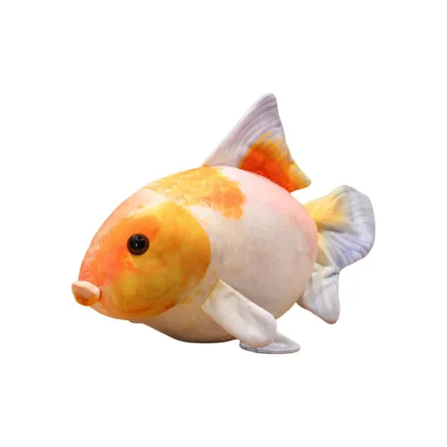 Shangjia Креативная Фальшивая Золотая Рыбка Кукла Плюшевая Кукла 50 см Длина Тела