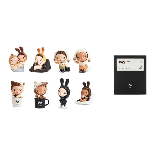 M Stand x SOOYA Фигурка Кукла Drip Сумка Кофе Плетеная сумка Набор Mstand Мерч Слепые коробки Один Blind Коробка