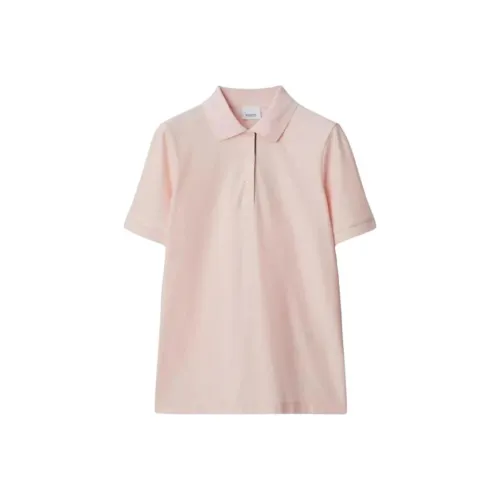 Burberry SS25 Поло Мужское Розовое