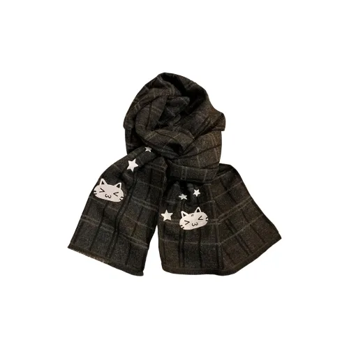 VIVIWELL Полиэстер Трикотаж Шарфы Женские